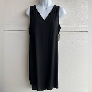 Old Navy Casual Sleeveless Shift Dress Black Petite Small NWT